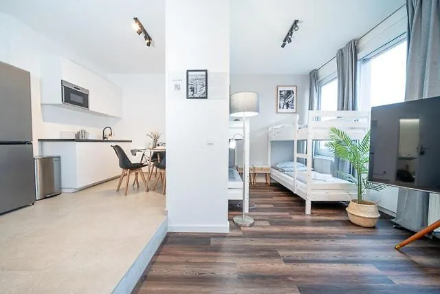 Appartement 1 Modernes City-studio Fuer 6 Bogenhausen Naehe Messe *